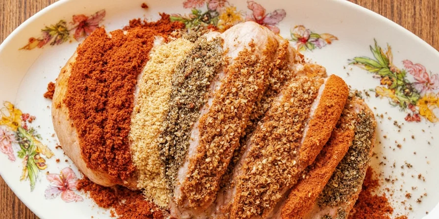 Spicy fiesta turkey seasoning blend