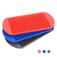 

Amazon Hot Selling Mini Square Reusable 160 Silicone Ice Cube Tray