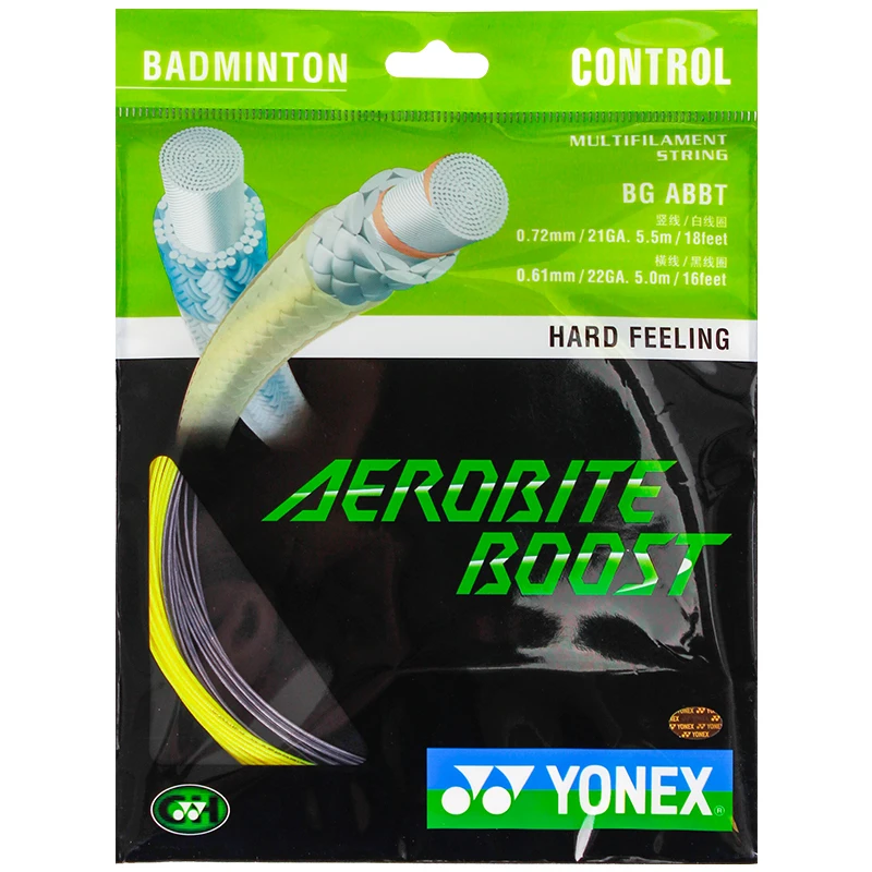 

Yonex badminton racquet string BG ABBT AEROBITE BOOST 10M