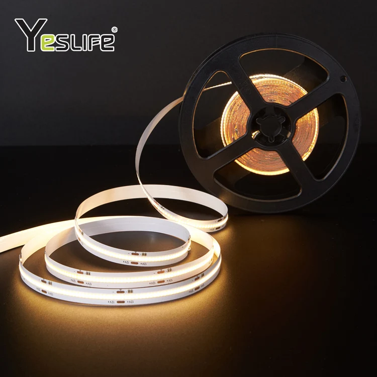 Factory Supplier Dimmable High Flexible Flip Chip FOB COB LED Strip Linear Light