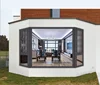 High standard Commercial living room broken bridge aluminum casement swing window