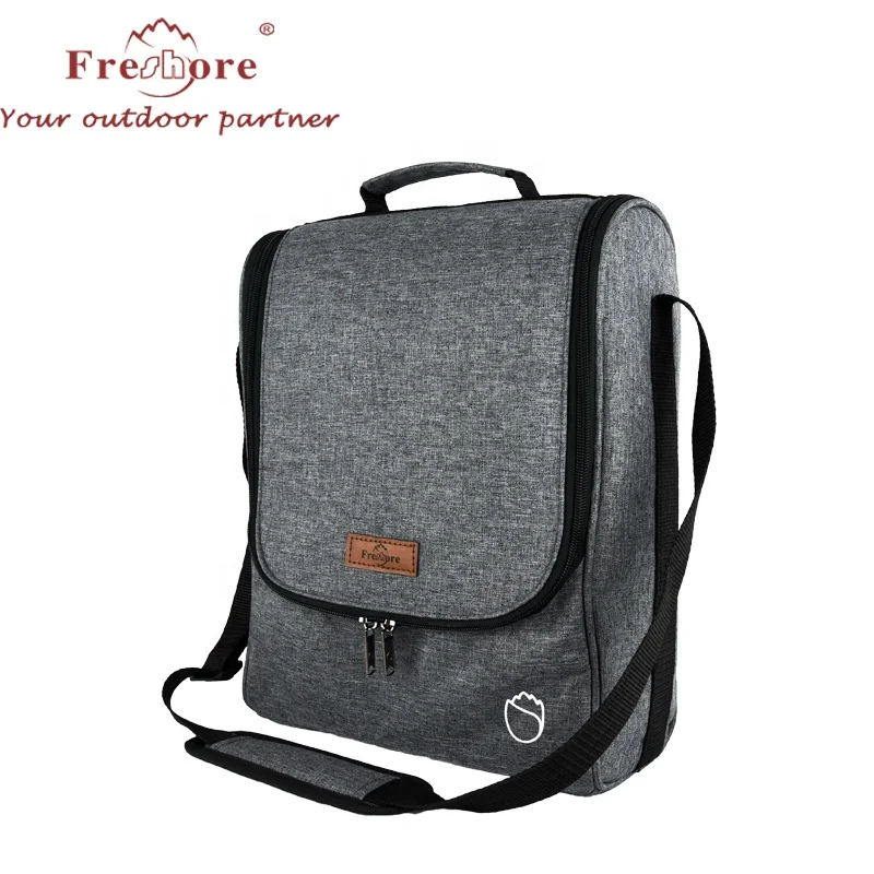 

Promotion Red wine ice cooler bag with strap, Customized color
