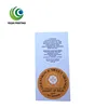 customized printing round lip balm label for lip gloss tube packaging
