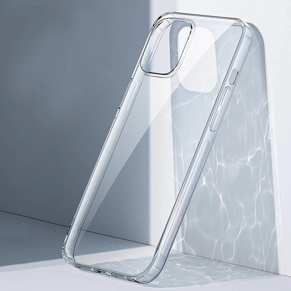 

Soft TPU Transparent Clear Phone Case For iPhone 11 12 PRO MAX XS XR X SE2 Clear Case Samsung S20 note 10 s10 s9 s8 Soft Cover