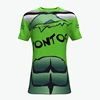 Fancy green custom logo and design summer sports design t-shirts men t-shirts cotton