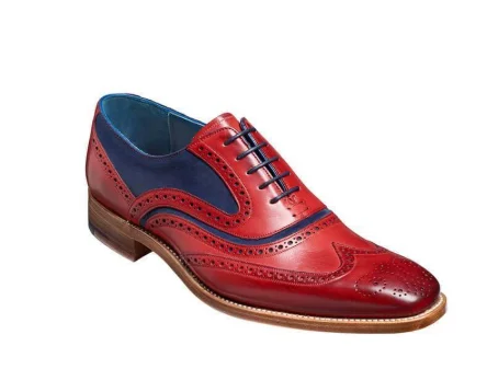 

Men's single shoes spring 2020 new color matching men's shoes Square Head fashion business single shoes drop shipping, Black, red, blue, brown, light blue + yellow, light blue + meter