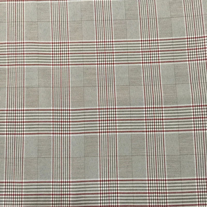 
PARISS fabric supplier polyester woven plaid suit fabric men for wholesale 