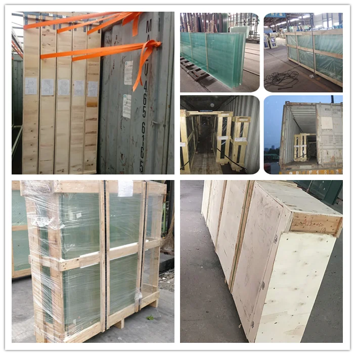 China Suppliers 33 1 Safety Clear Laminated Glass Price 6 38mm