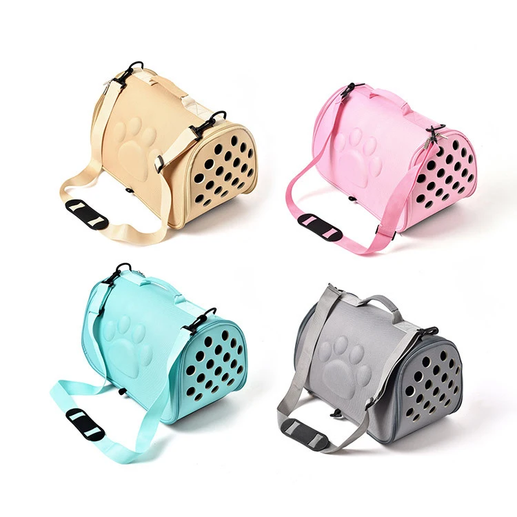 

Pet Supplies EVA Material Foldable Dog Bag Lightweight Breathable Soft Pet Carrier Bag Outing Bag