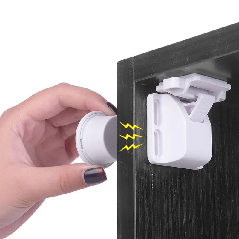 

New Adjustable Baby Safety Locks Dark, 2022 Keyless Baby Safety Magnetic Lock/