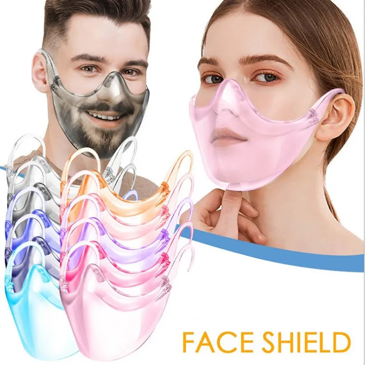 

Acrylic Tinted Fashionable Plastic Faceshield Anti Fog Face Shields Glasses For Kids Adult