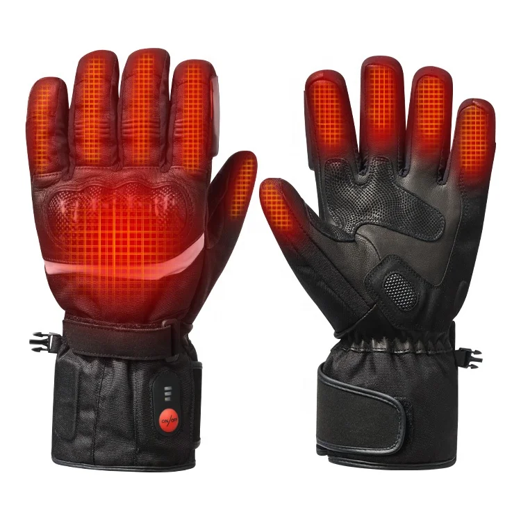 

Savior Custom Heated Cycling Glove Knuckle Protective Shell Gloves Racing Motorcycle Glove