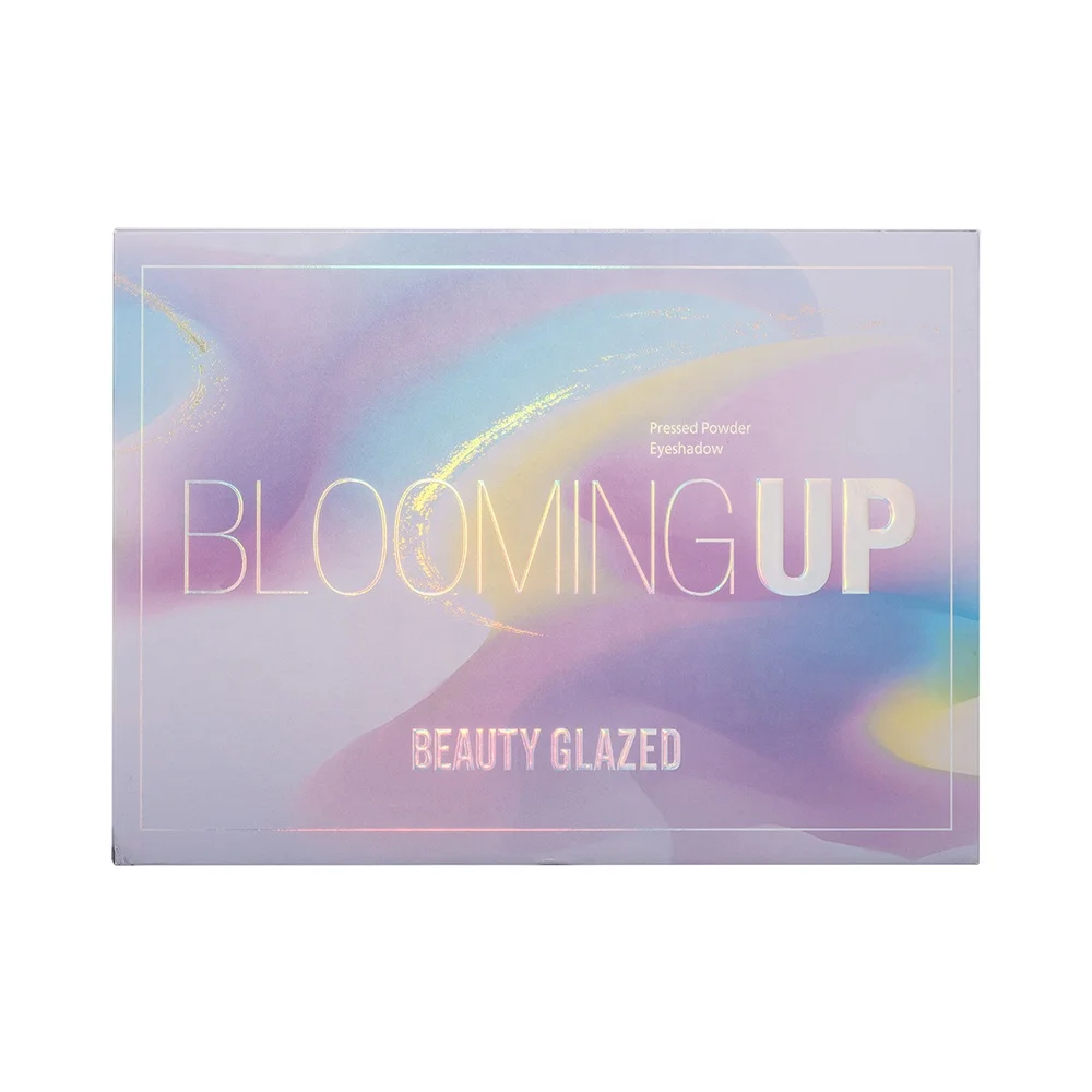 

High Pigmented Beauty Glazed Blooming Up Eyeshadow Palette Vegan Eye shadow Pallet, 35 colors