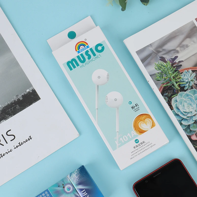 

cheap wired earphone earphone wholesale mobile phone earbuds earphone 1 piece, White