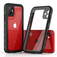 

Waterproof Cases for iphone11 IP68 360 Degree Slim Dual Layer Armor Defender Shockproof Protective Case Diver phone case