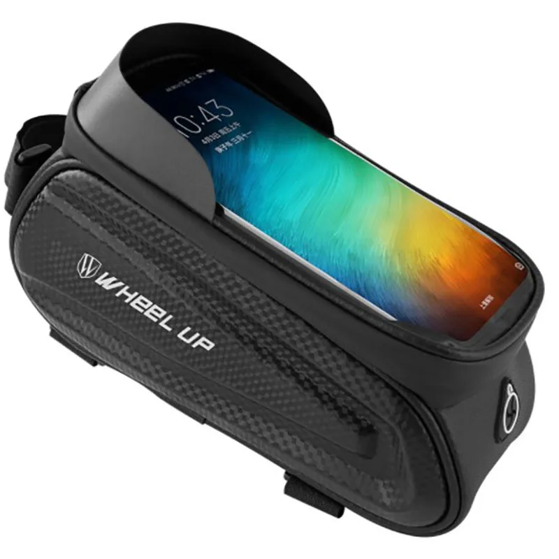 

Bicycle front bag mobile phone touch screen saddle bag riding equipment, Photo color