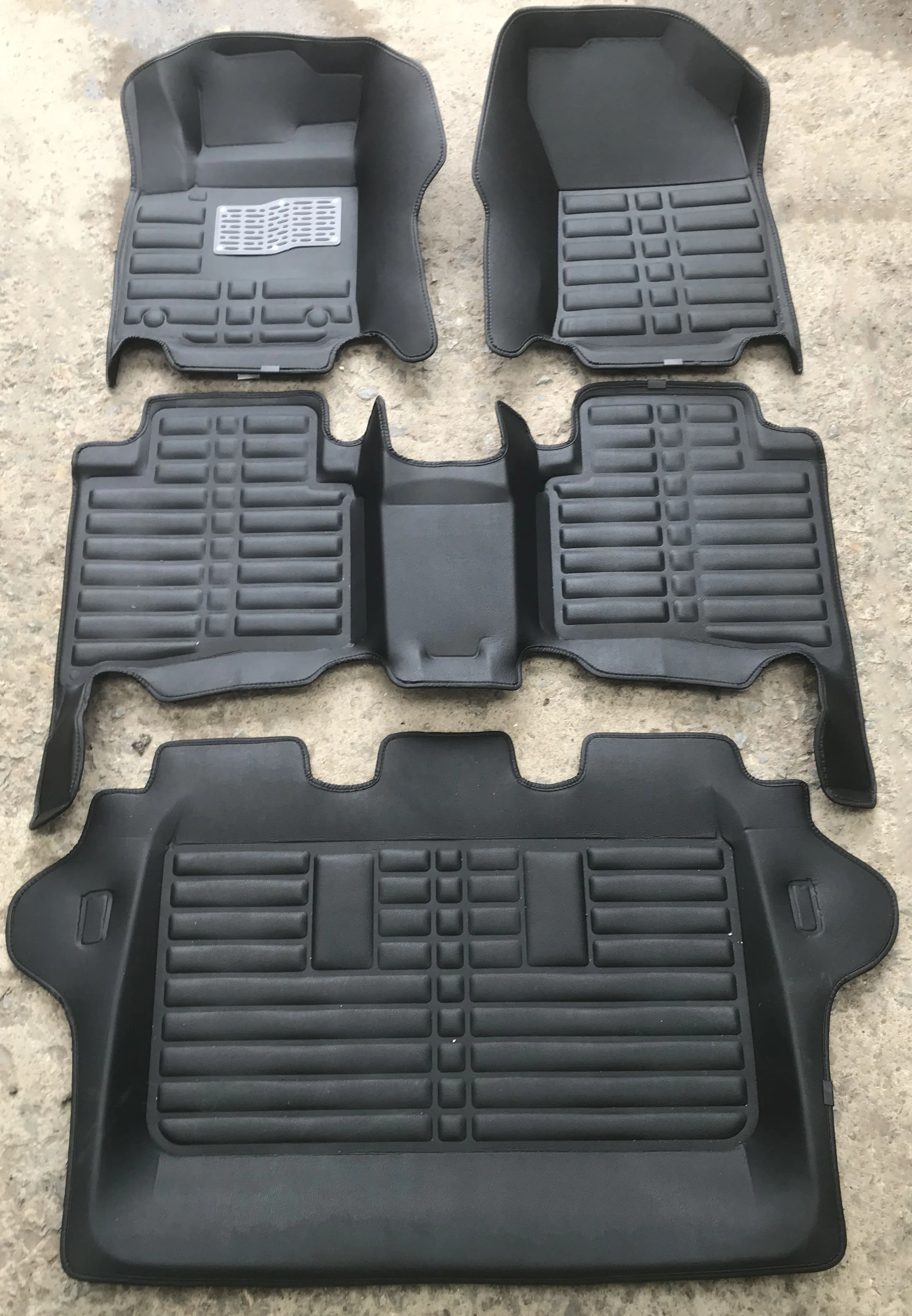 Hot Press Car Mat Deep Dish Matting 5d Xpe Car Floor Matting For Innova