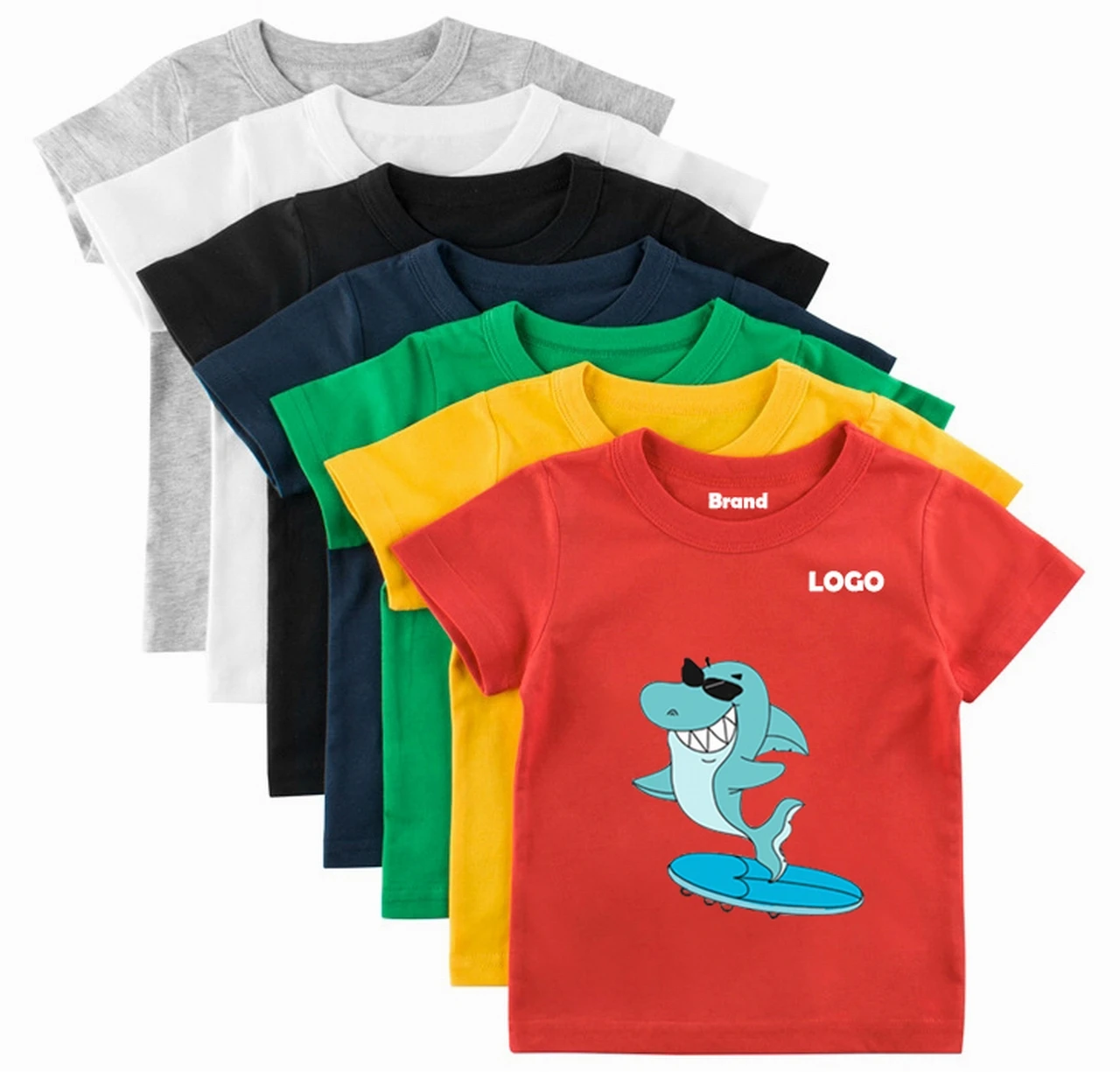 

Summer Short Sleeves Cotton Boy Kids T Shirt Children Casual Swearshirts Printed T-Shirts For Baby Boys Wear T-Shirt yyy
