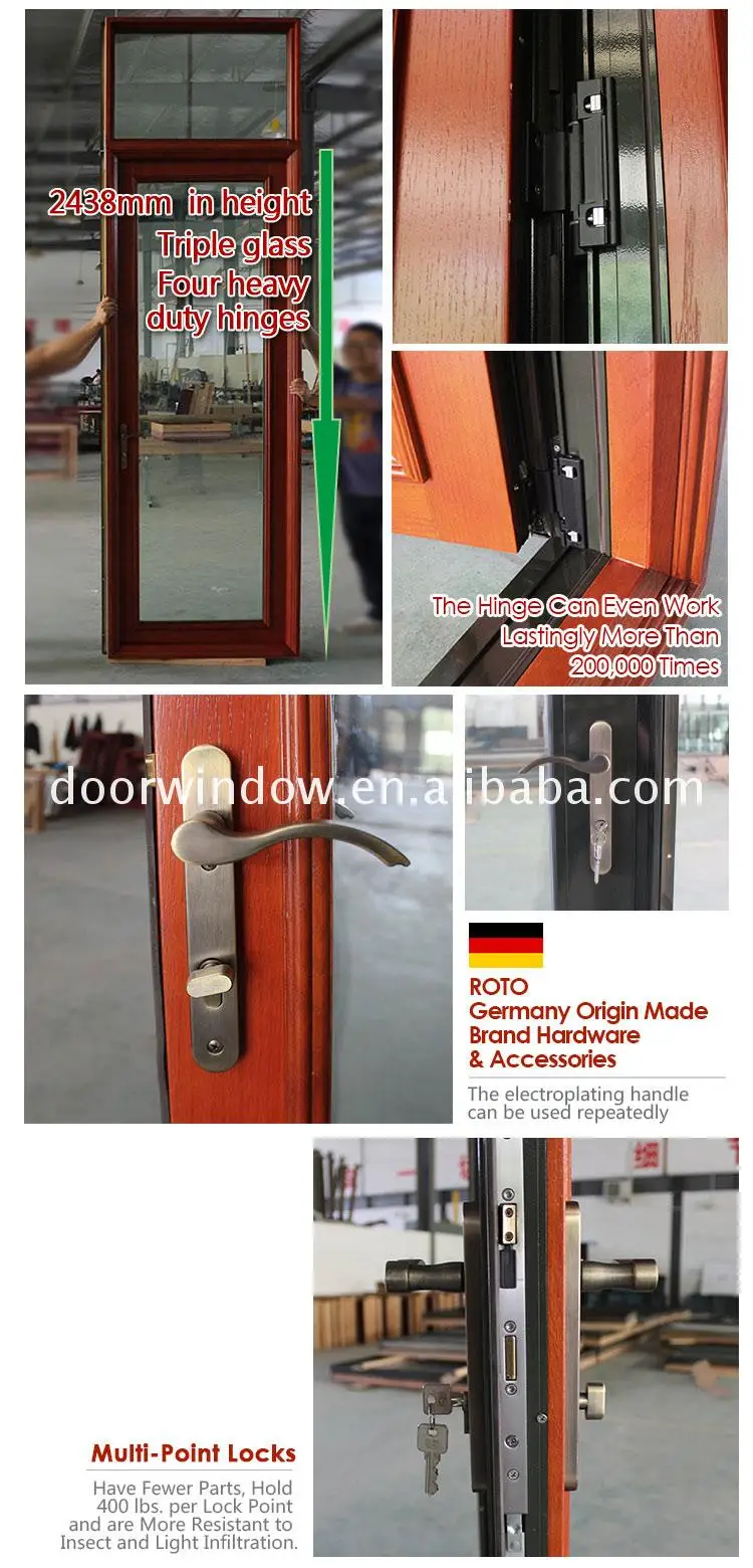 Factory direct price doorwin entry doors lowes door seals for aluminium hinges