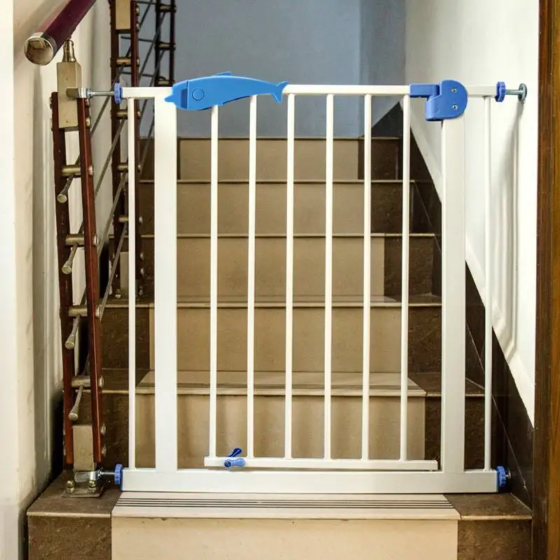 

Perfect safety fence for children for family use, White