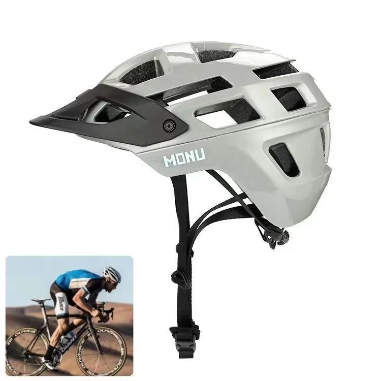 

Monu RTS Lightweight best downhill ultralight Professional Stylish CE Road Offroading Racing MTB Mountain Bike Bicycle helmet, Black