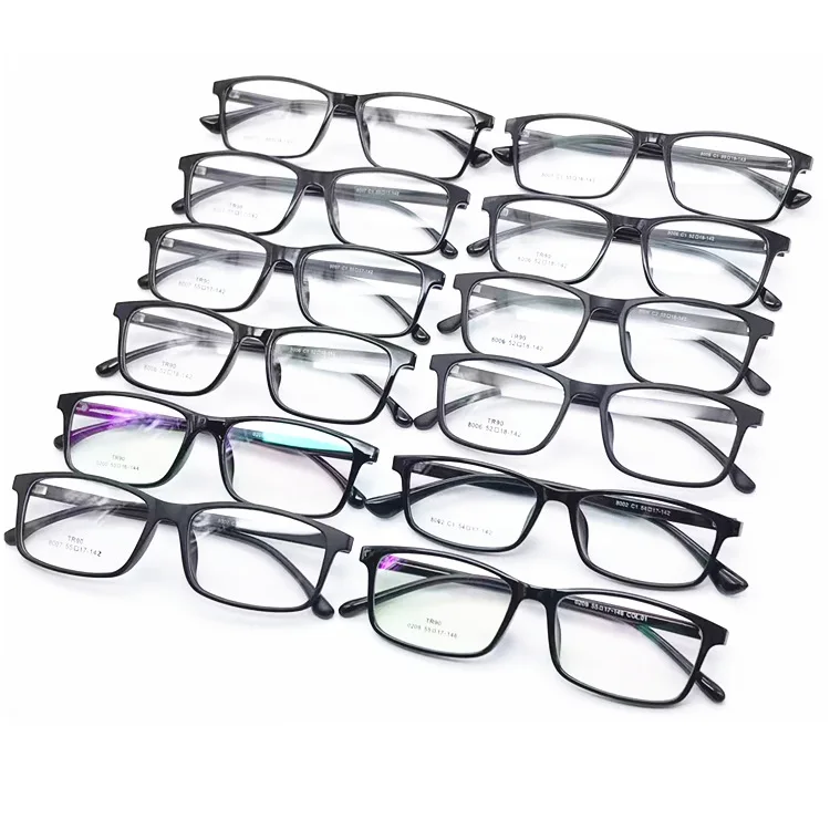 

2022 eyewear frame square mix style cheap price good quality glasses TR optical frame