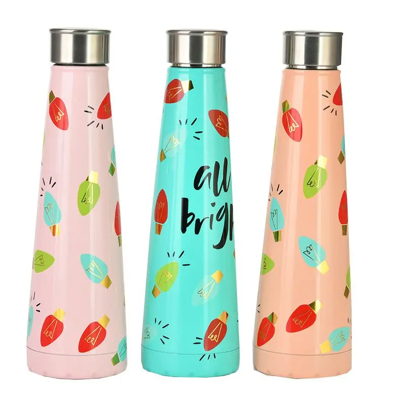 

400 ML Outdoor cups customised stainless steel bottle water vaccum insulated stainless steel water bottle, Customized colors acceptable