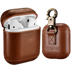 Genuine Leather Case Apple AirPods Anti Lost Hook