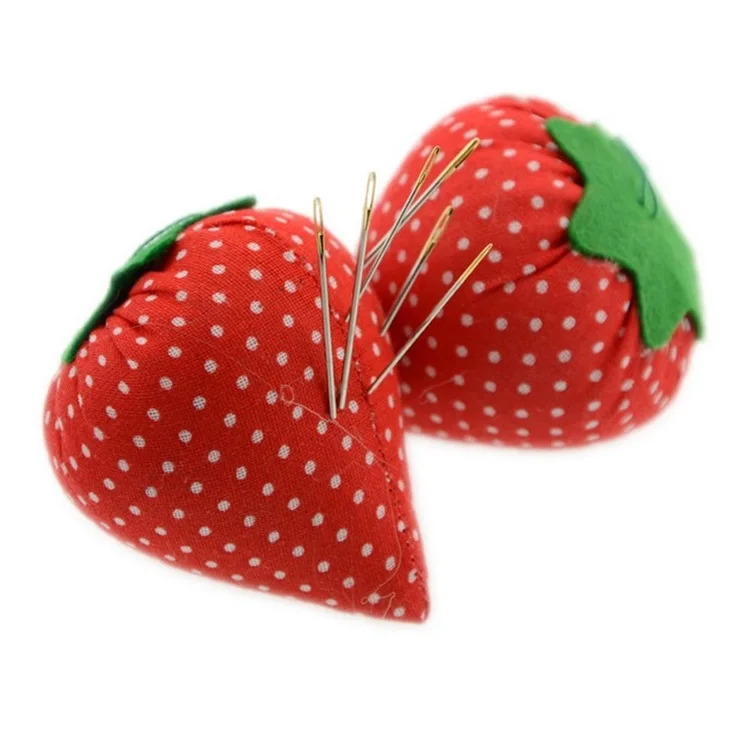 

Wholesale Strawberry Shape Sewing Tool Accessories Needle Pin Cushion