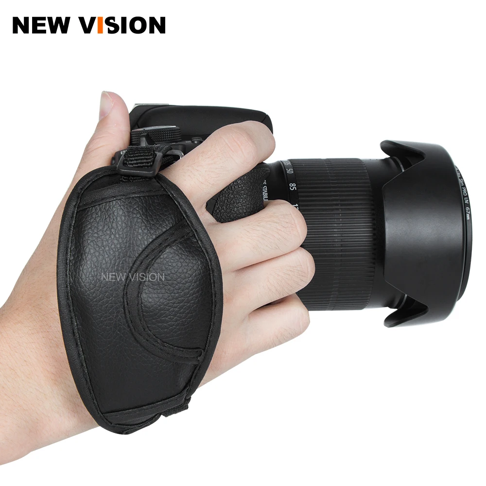 

New Camera Wrist Strap Hand Grip for Canon Nikon Sony Pentax Olympus SLR DSLR, Black