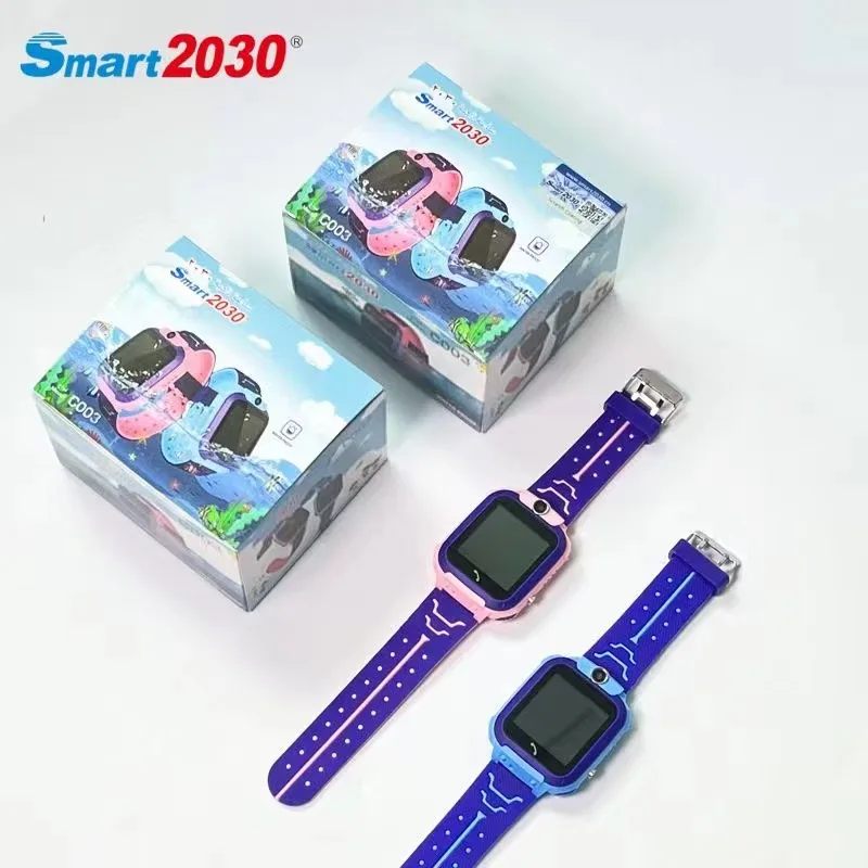 

2022 New Product Kids Smart Watch Phone Anti-lost LBS Tracking Smart Bracelet 2G Gps Wrist Watch C002 Plastic OEM Color for Kids