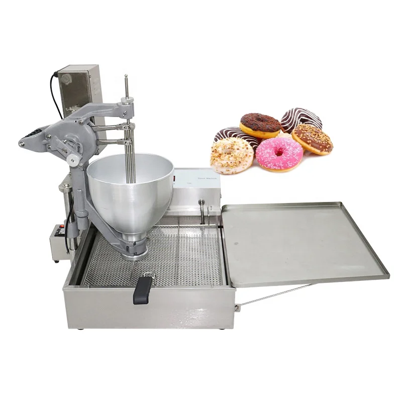 

Electric 3 Moulds Automatic Donut Maker Mochi Fryer Machine With Timer Doughnut Making Machine