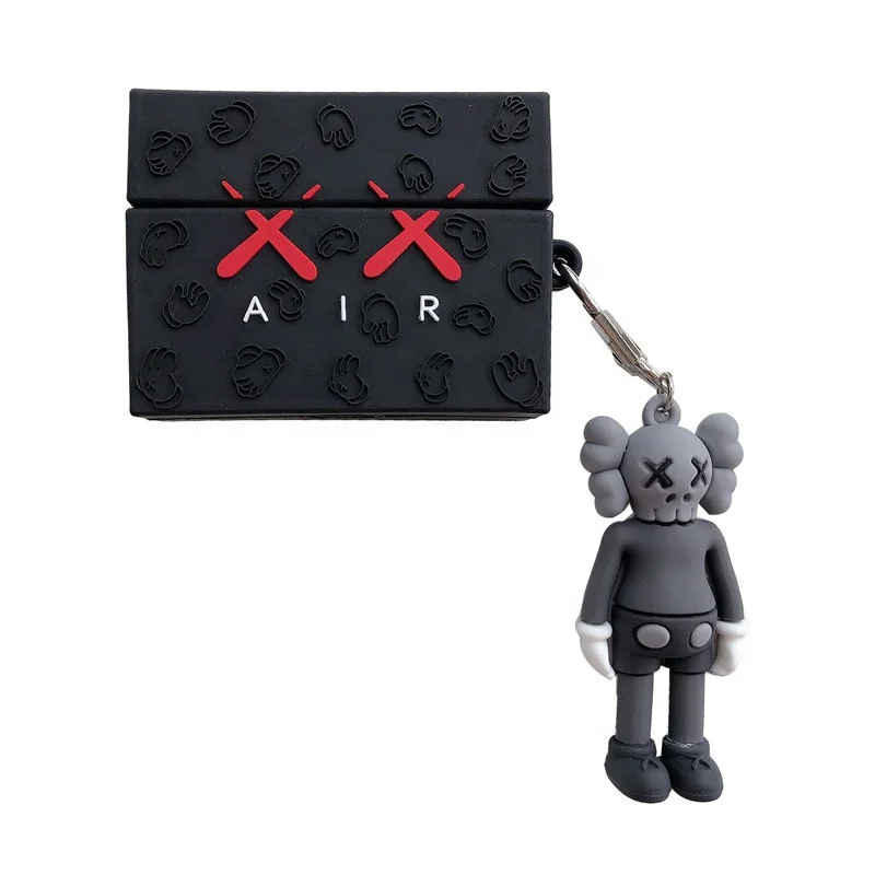 New fashion air pods pro cases brand headphone for kaws shoes silicone case for airpods pro 2019