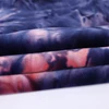 185cm*260gsm fashion tie dyed plush fabric
