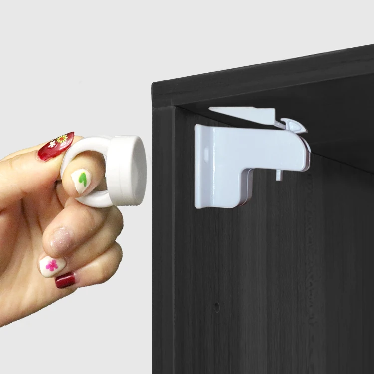 

Child Safety Cabinet Locks Magnetic Kids Baby Protective Safety Locks, White