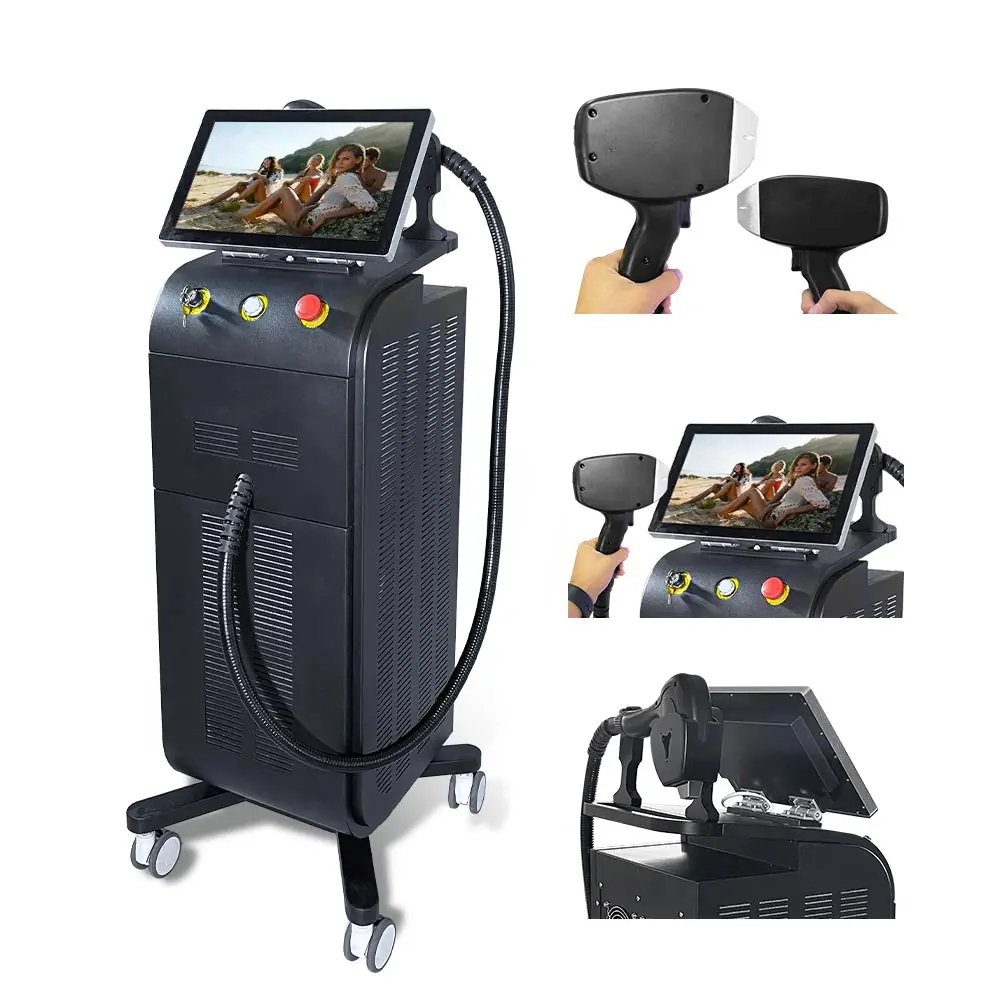 

Professional 810 Diode Laser Hair Removal Machine For Men And Women Clinic Salon Use, Optional