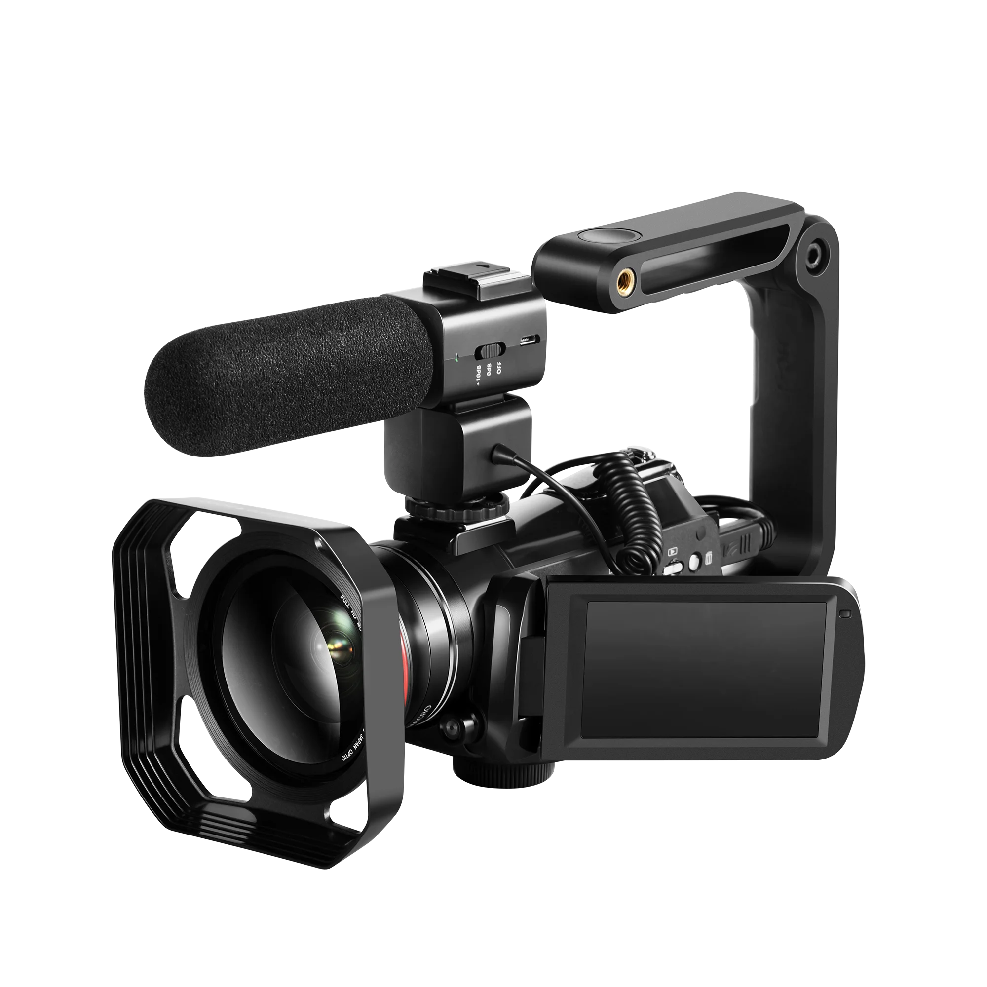 Ac5 12x Optical Zoom Uhd 4k Wifi 3.1 Inch Ips Touch Panel Digital Video