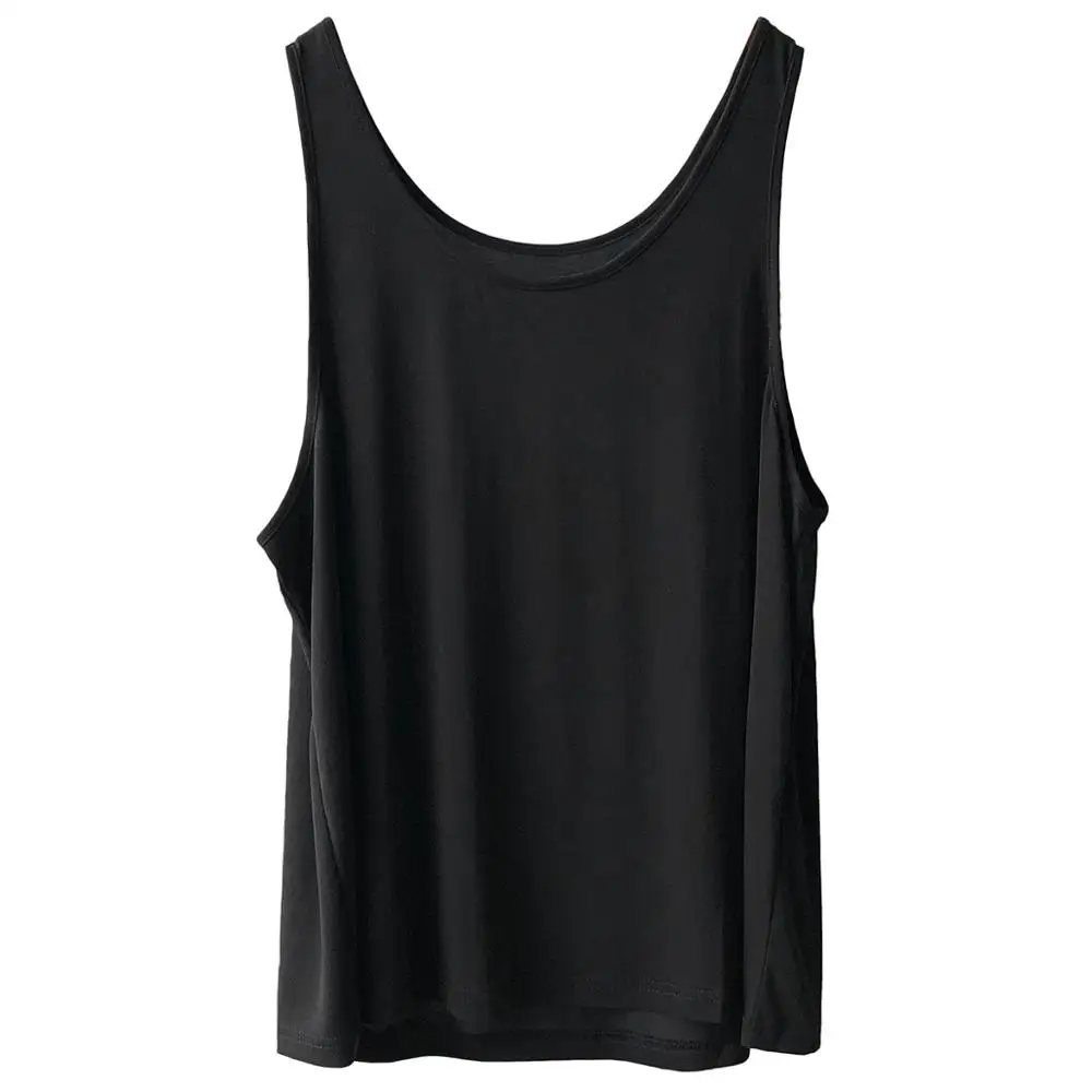 

B24546A Summer new Korean loose solid color simple Vest T-shirt, Picture