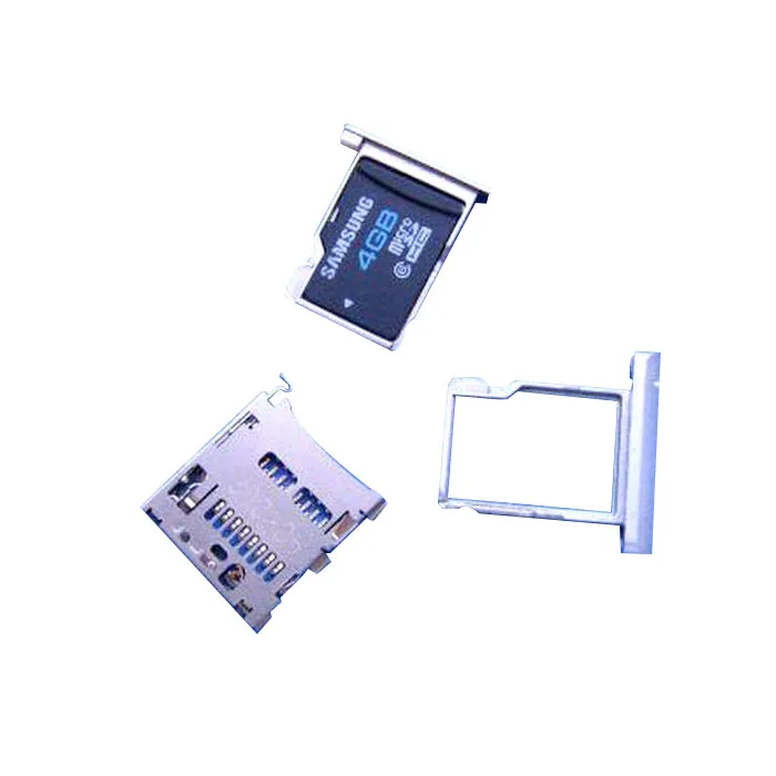 Push-Push Type TransFlash TF Micro SD Card Socket Adapter Automatic PCB Connector - ANKUX.COM