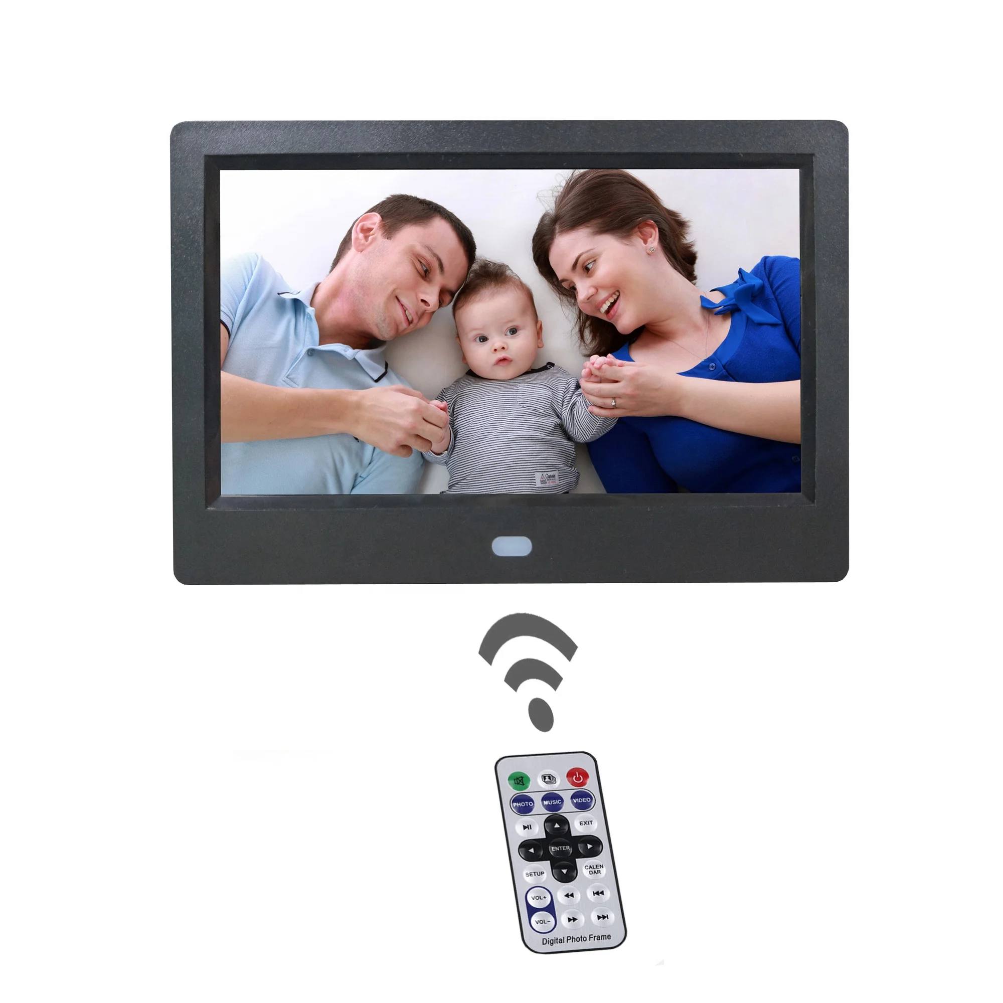 

Lcd Digital Photo Frame 7 Inch Cheap Bulk Wholesale Slim Picture Mp3 Mp4 Video Loop Player Multifunction