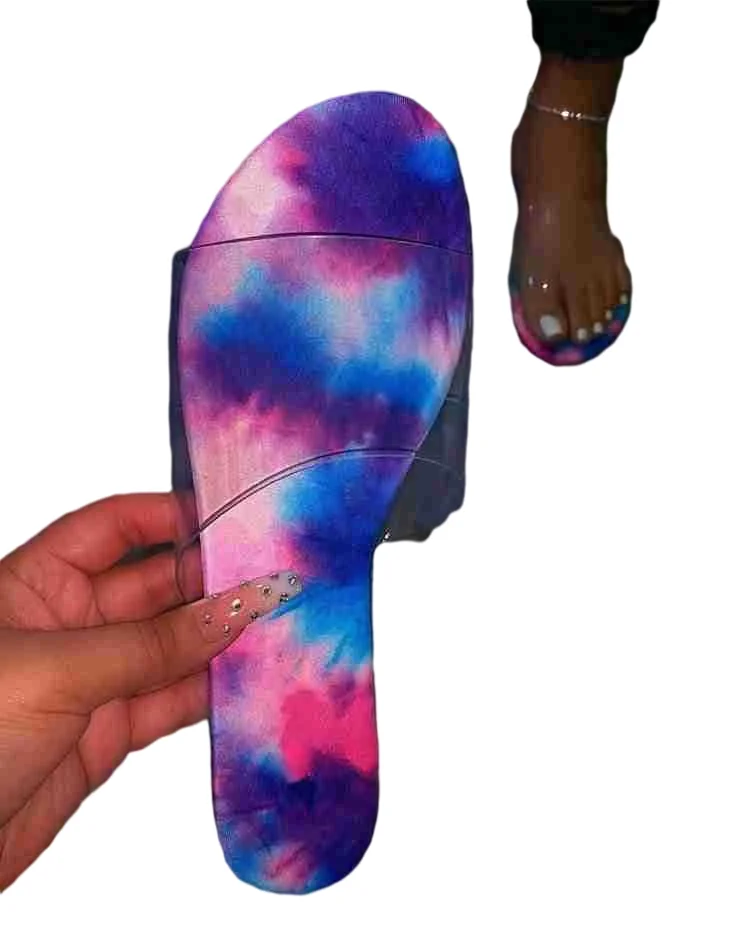 

Simple pattern girls flat sandals design latest fashion girl sandals shoe