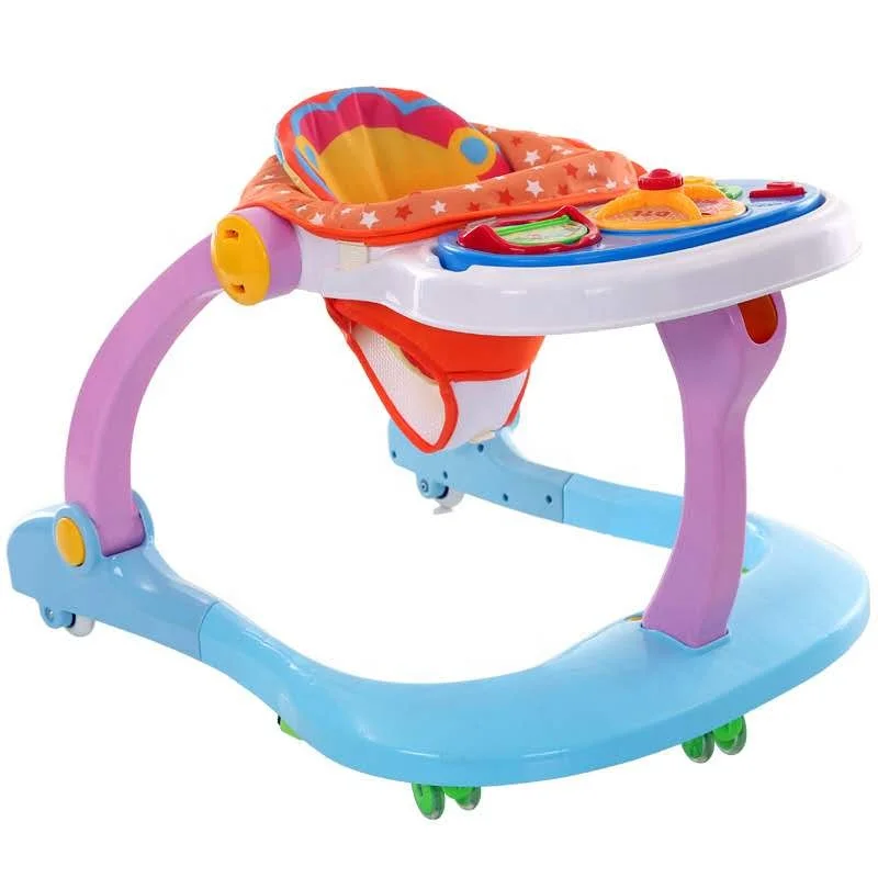 

Hot sale 4 In 1 Multi- Function Folded Baby Walker, 2 to choose