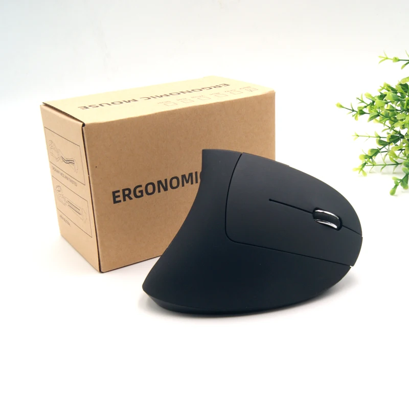 
Hot Selling 2.4G Wireless Ergonomic Optical USB Gaming Vertical Mouse With 3 Adjustable DPI 