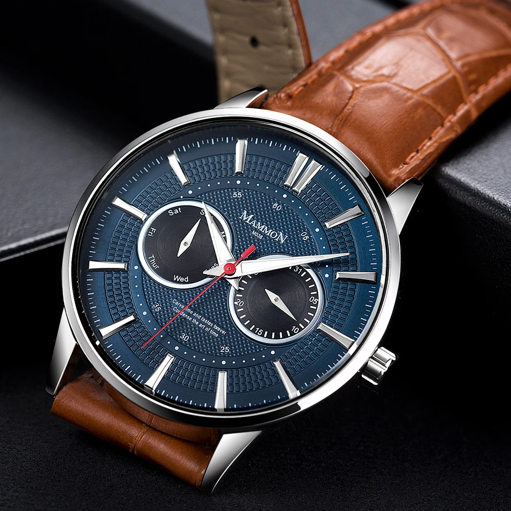 

Yazole M M038 Wrist Watch Hot Selling Cheap Price Leather Watch Strap Quartz Luminous multifunction Watch 2020