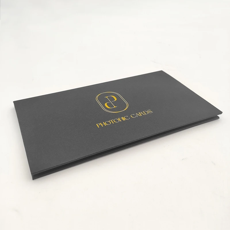 

Custom Logo One Card Slot Metal Business NFC Card Contactless Payment Credit Card Gift Package Paper Boxes