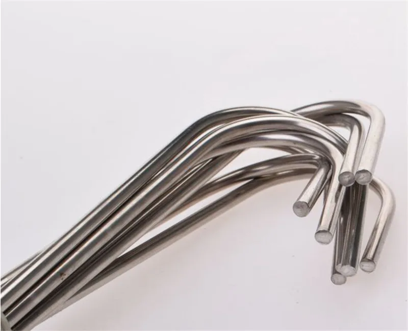 BT-S56 S Shape Butcher Hook Hanging Metal Rust-proof Meat Hooks Stainless Steel