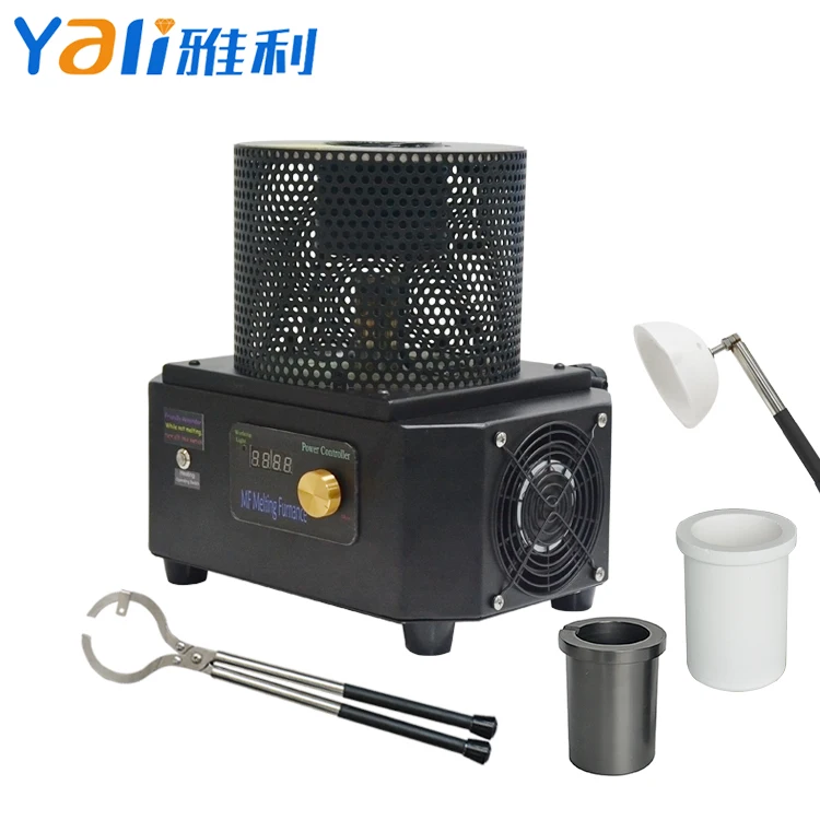 

3KG 1400 Degree Melting Furnace Induction Electric Smelting Furnace Laboratory Electric Furnace For Copper