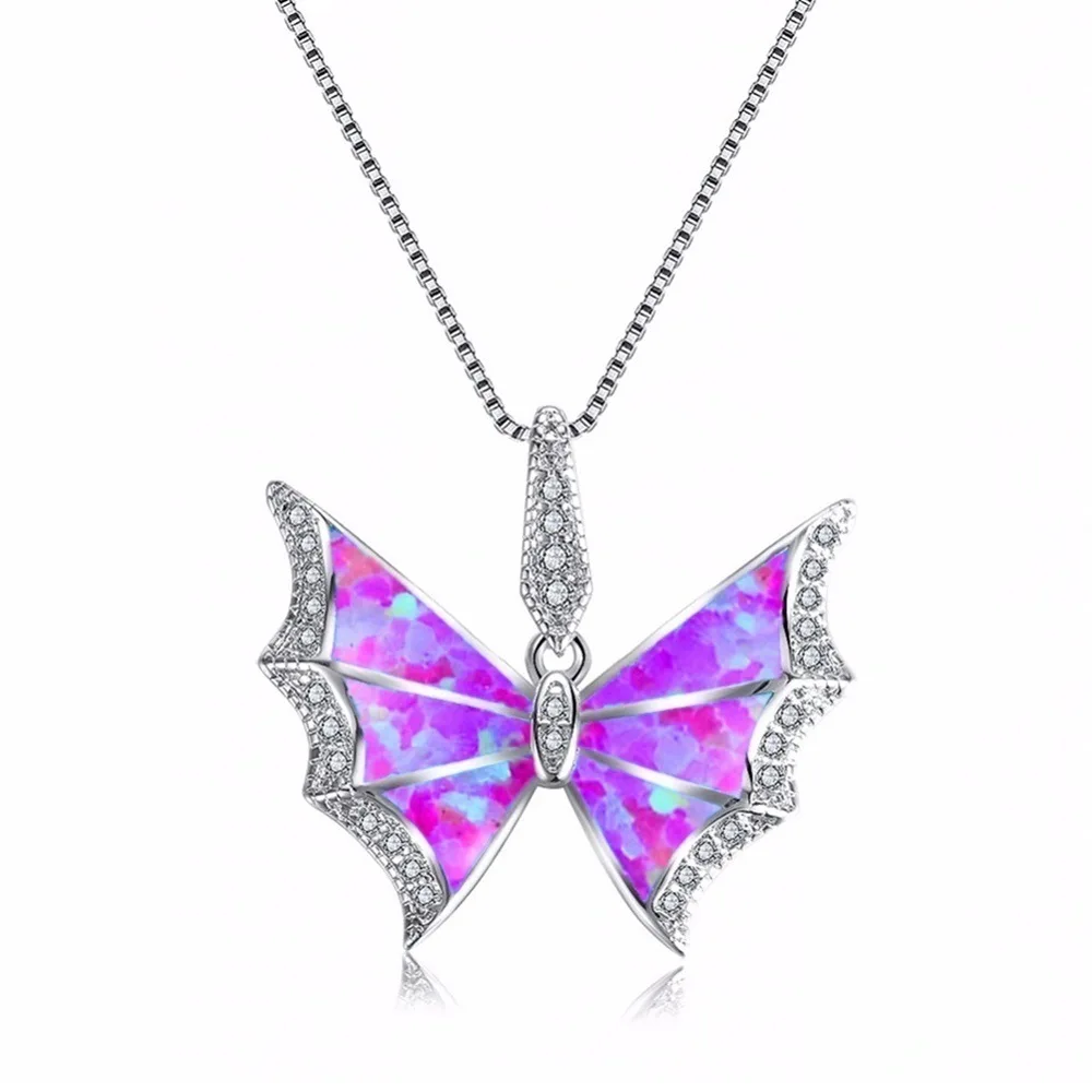 

Butterfly Necklaces for Women Dainty Butterfly Charm Gifts Birthday Anniversary Pendant with Adjustable Chains for Teen Girls