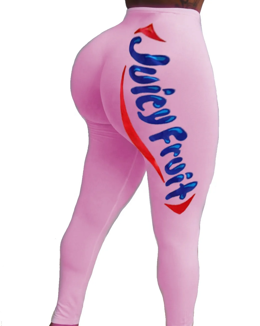 

AI34-9318 Sexy Ladies Skinny Pants Graphic Printed Pants Yoga Pants
