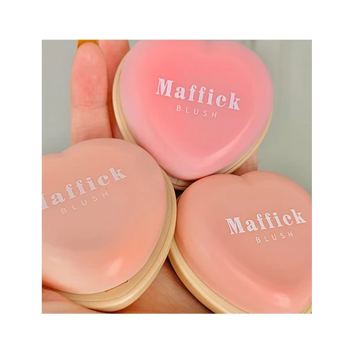 

H224 2021 The new heart blush cookies monochrome blush palette beginners can student style nude makeup natural beauty Rouge
